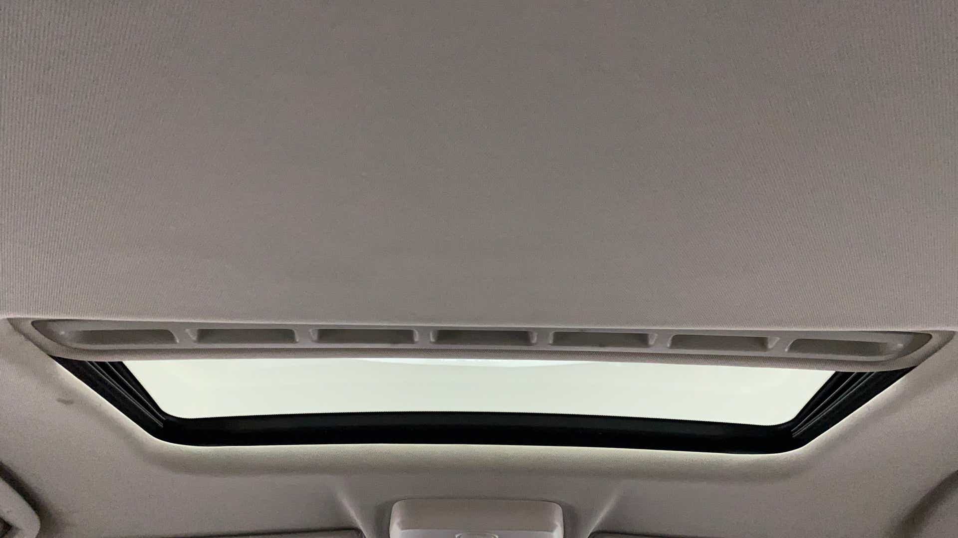 Sunroof interior view of a Tata Nexon 2017-2023