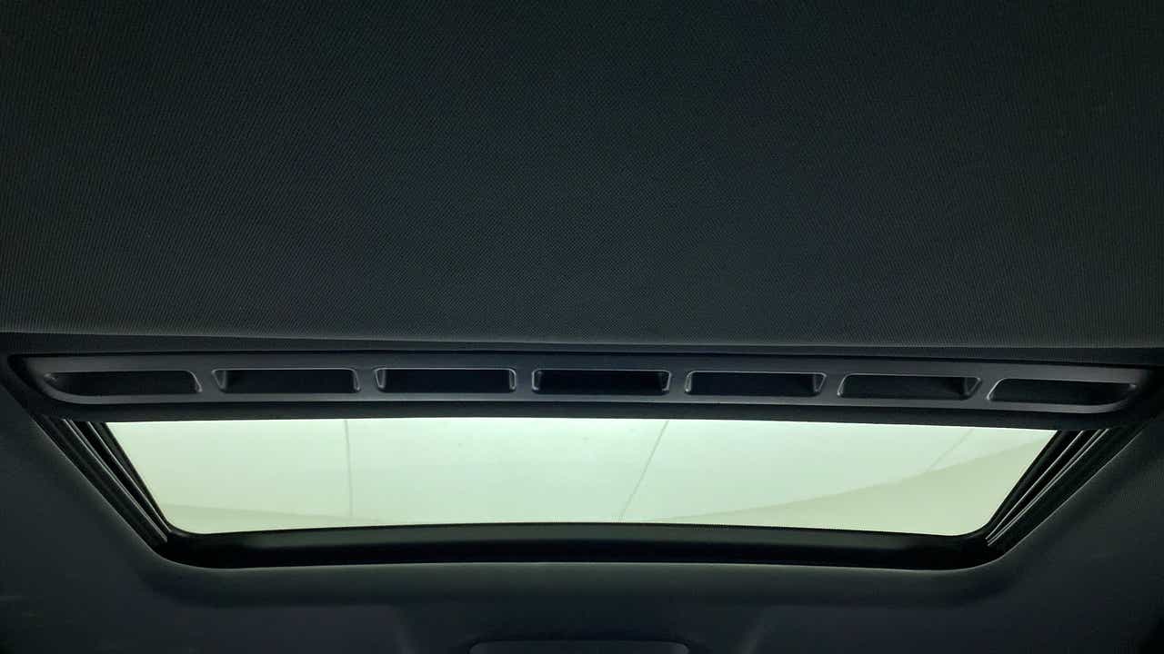Sunroof interior view of a Tata Nexon 2017-2023
