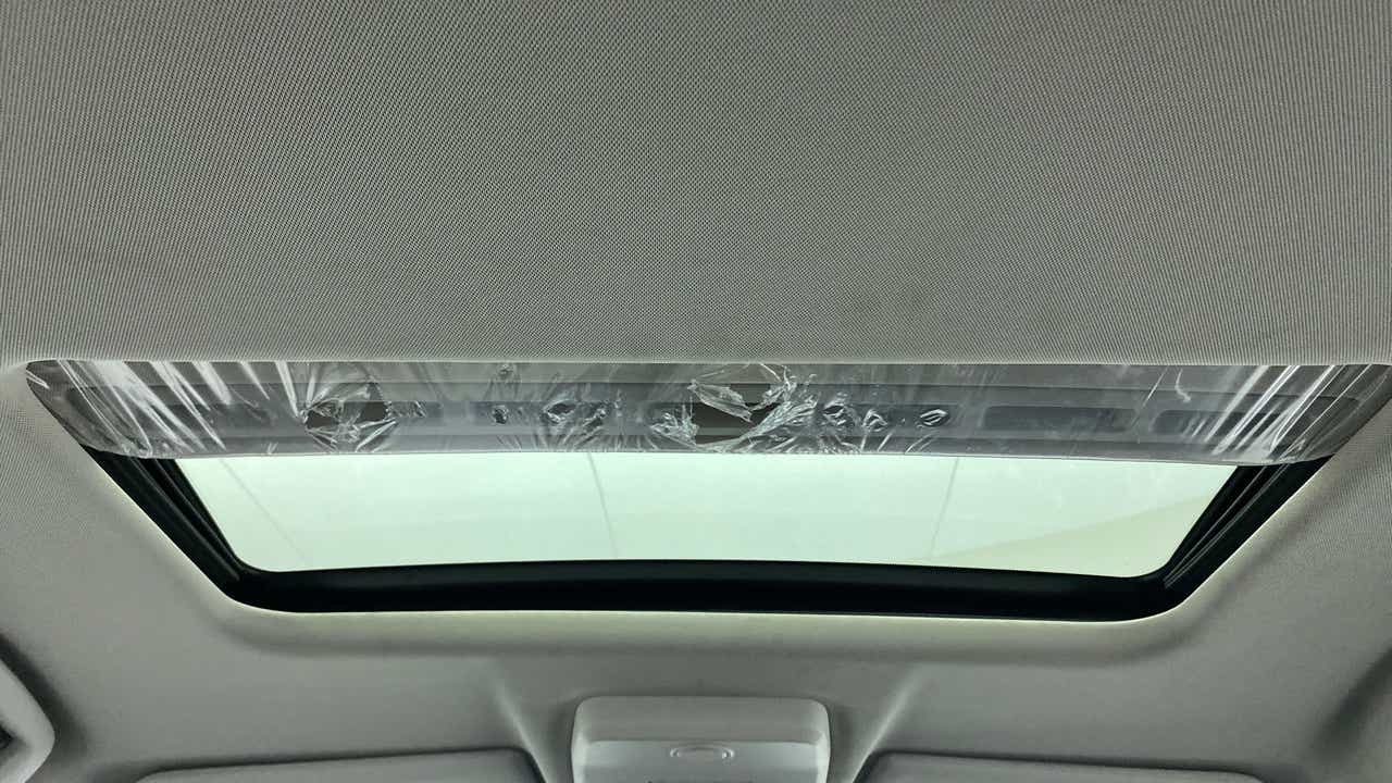 Sunroof interior view of a Tata Nexon 2017-2023