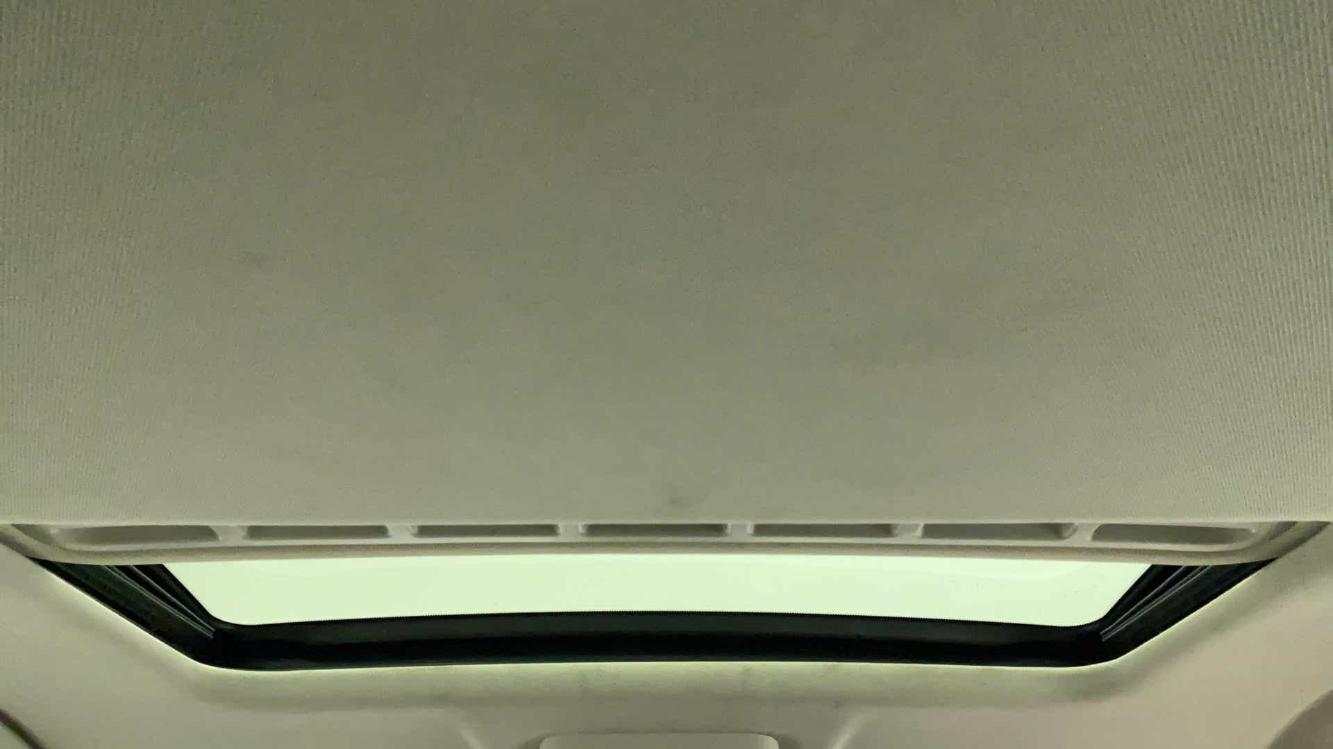 Sunroof interior view of a Tata Nexon 2017-2023