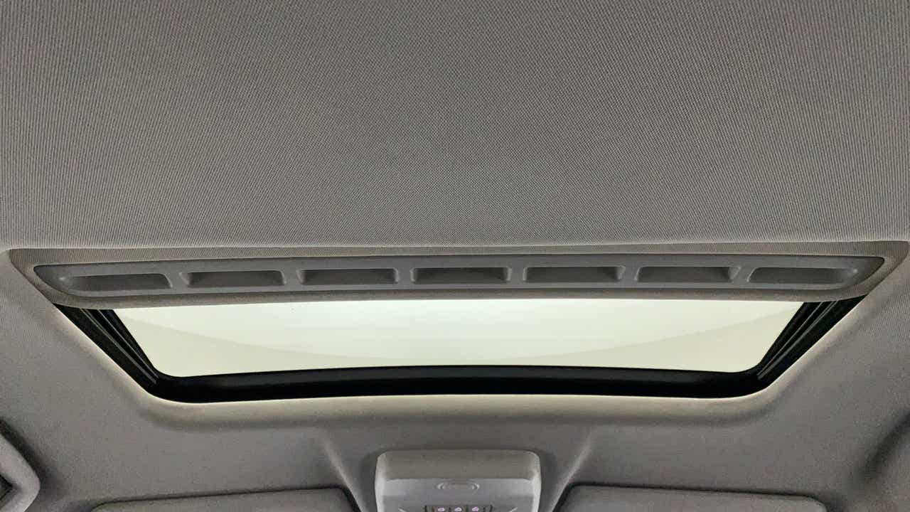 Sunroof interior view of a Tata Nexon 2017-2023