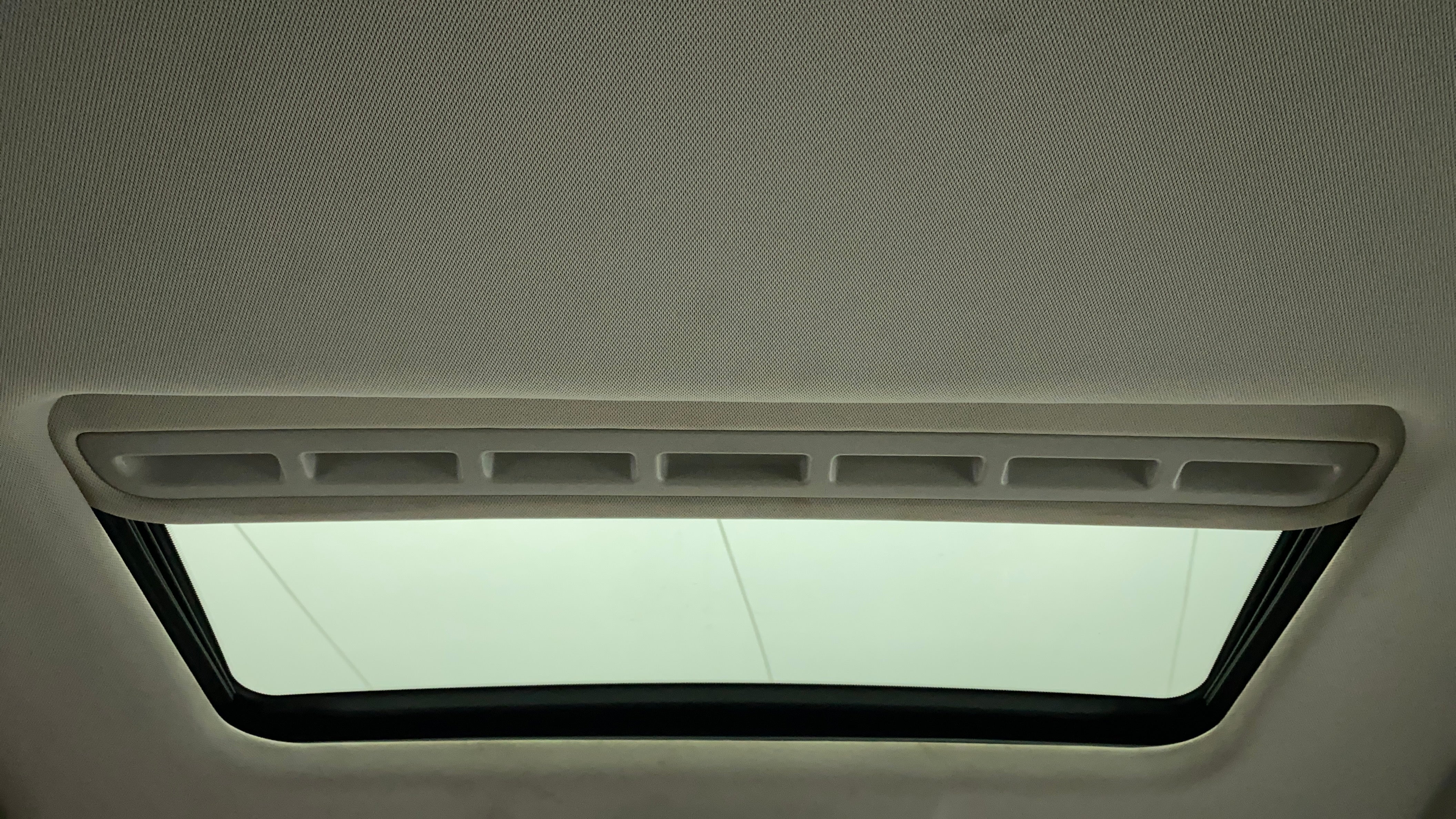 Sunroof interior view of a Tata Nexon 2017-2023