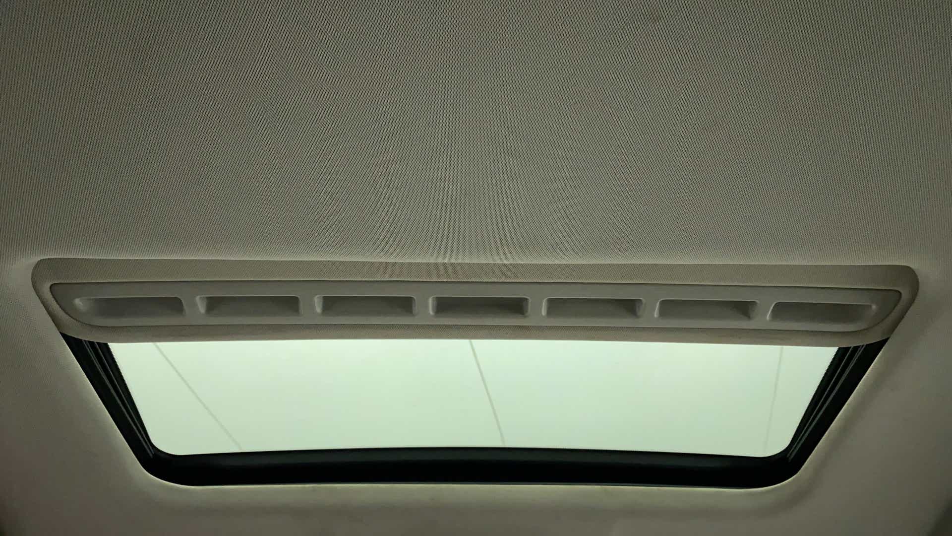 Sunroof interior view of a Tata Nexon 2017-2023