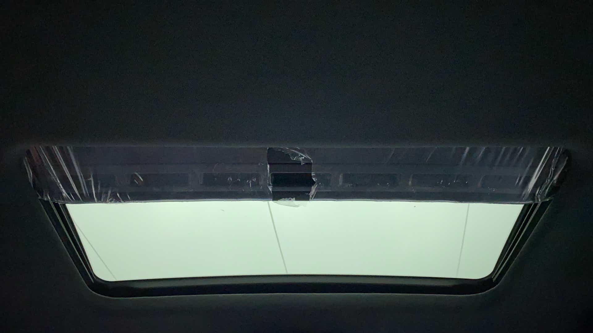 Sunroof interior view of a Tata Nexon 2017-2023