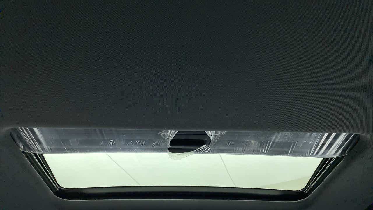 Sunroof interior view of a Tata Nexon 2017-2023