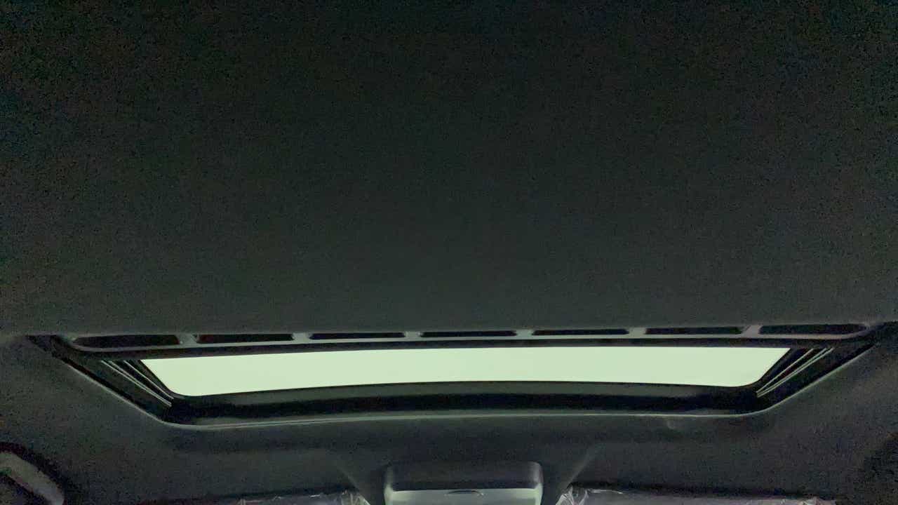 Sunroof interior view of a Tata Nexon 2017-2023