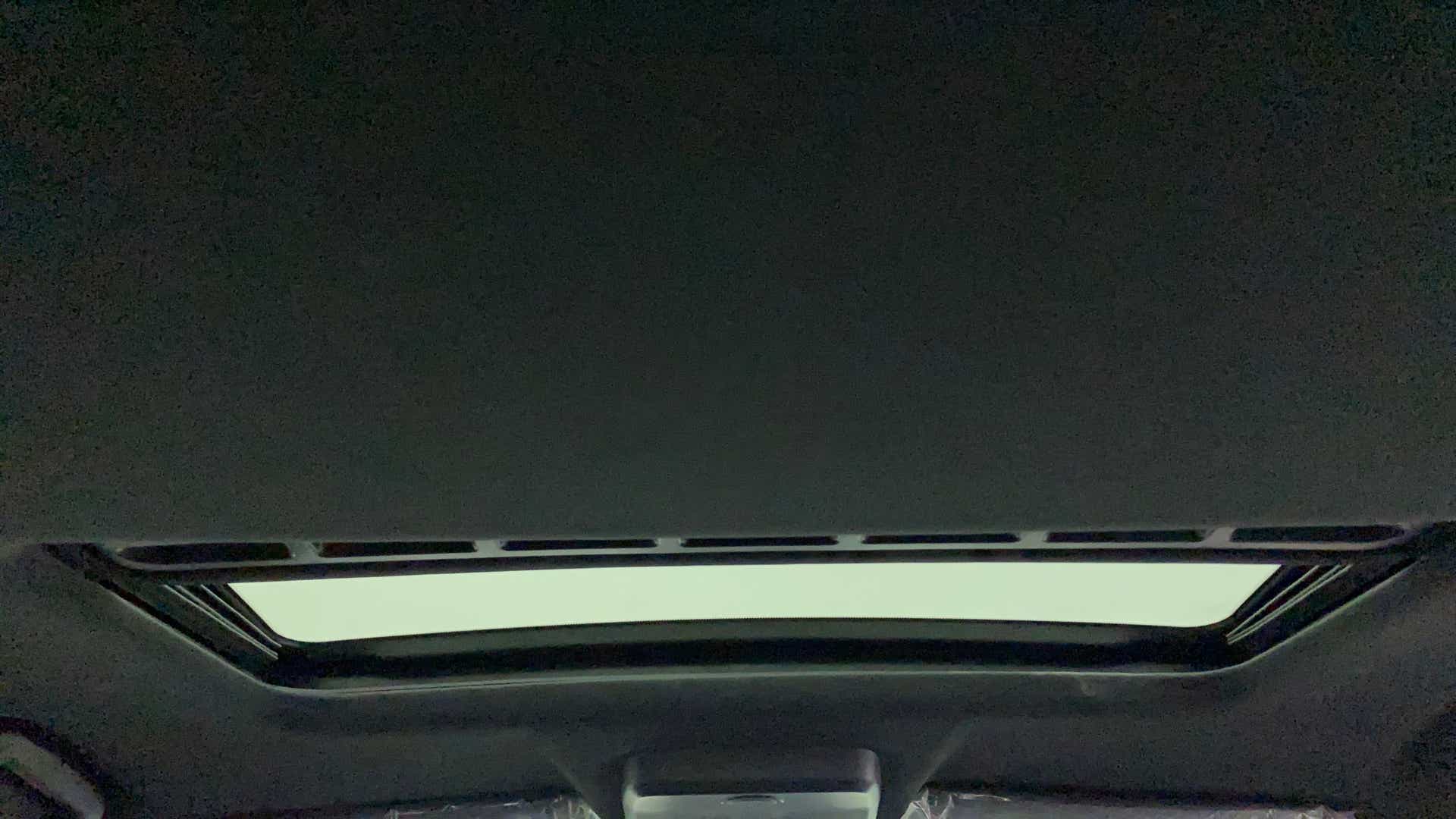 Sunroof interior view of a Tata Nexon 2017-2023