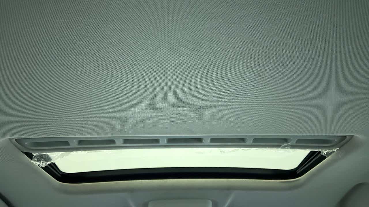 Sunroof interior view of a Tata Nexon 2017-2023