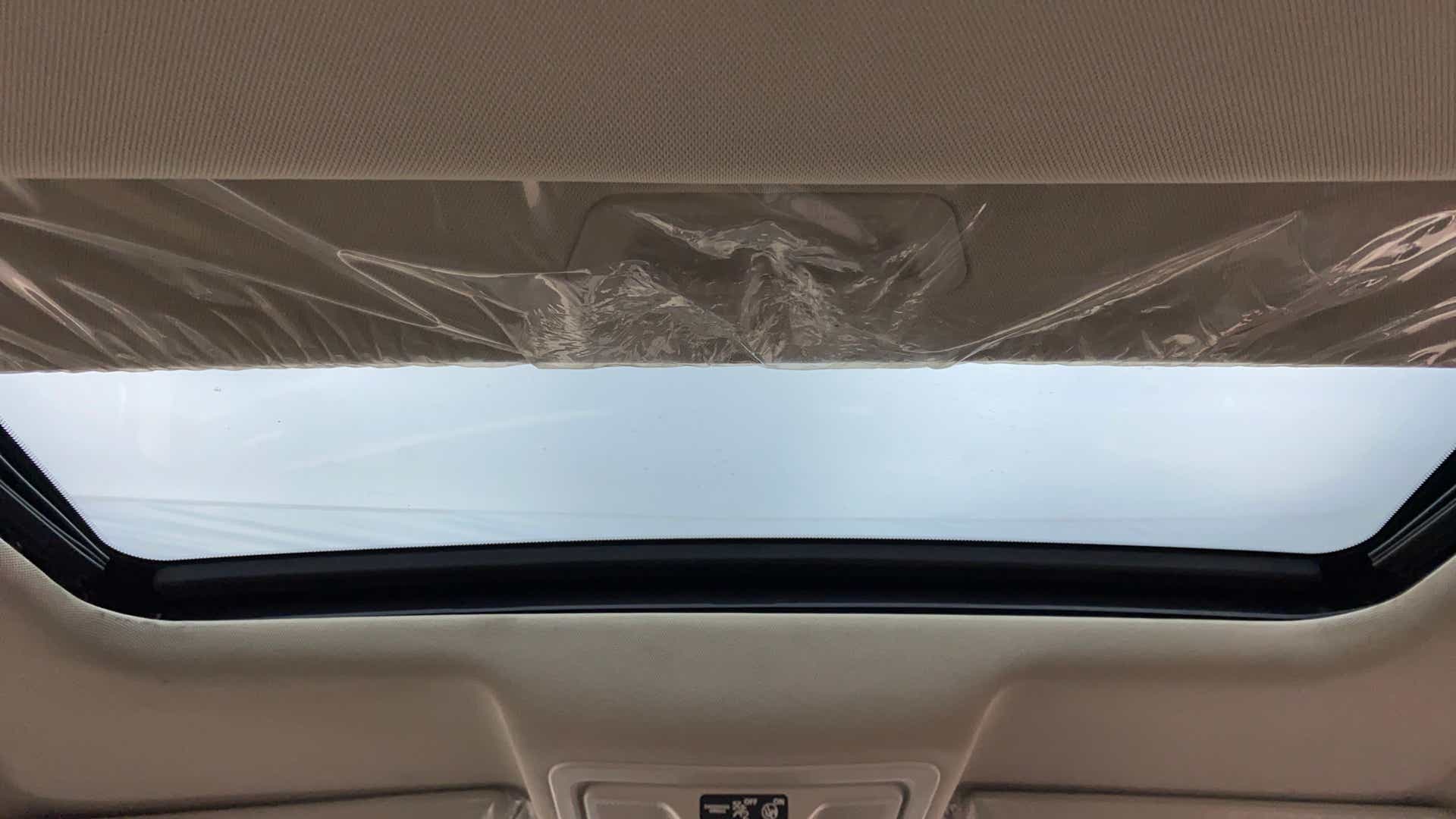 Sunroof view of a Tata Nexon 2017-2023