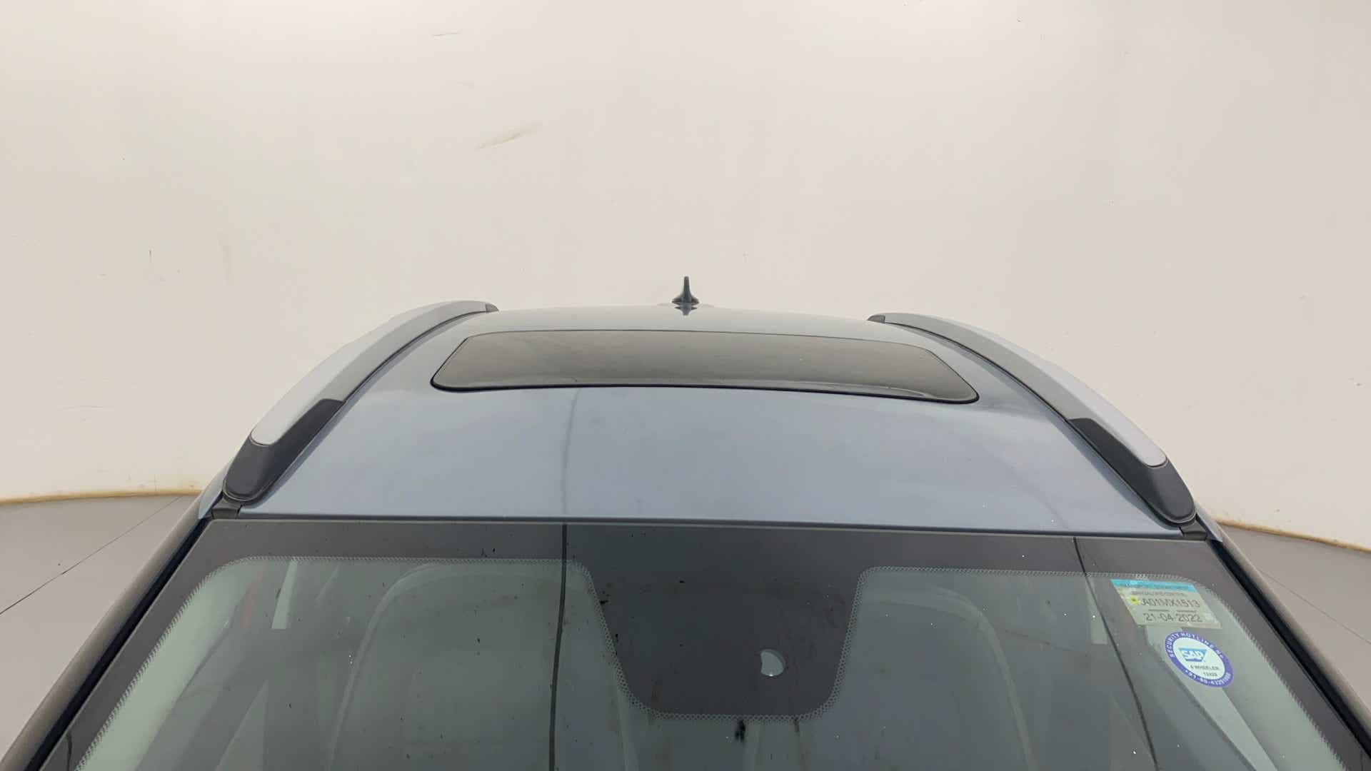 Sunroof view of a Tata Nexon 2017-2023