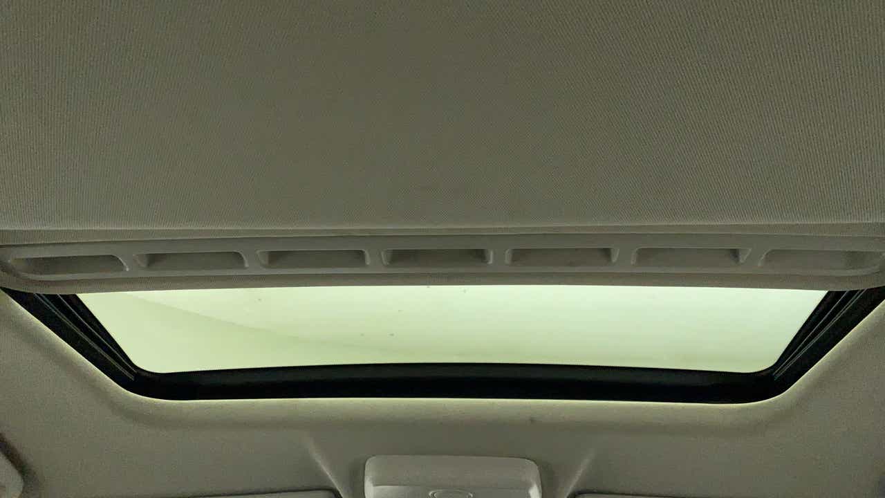 Sunroof view of a Tata Nexon 2017-2023