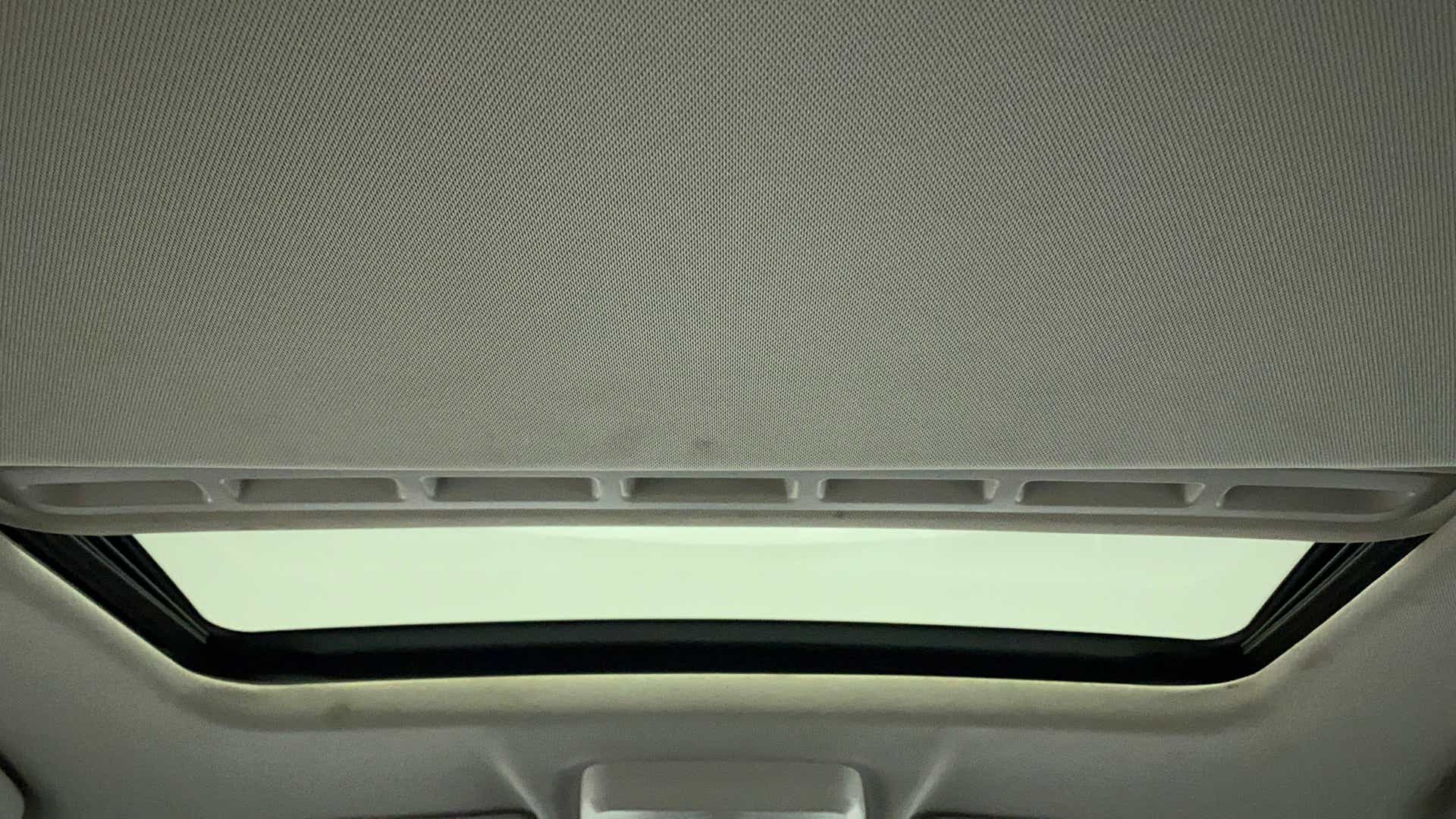 Sunroof interior view of a Tata Nexon 2017-2023