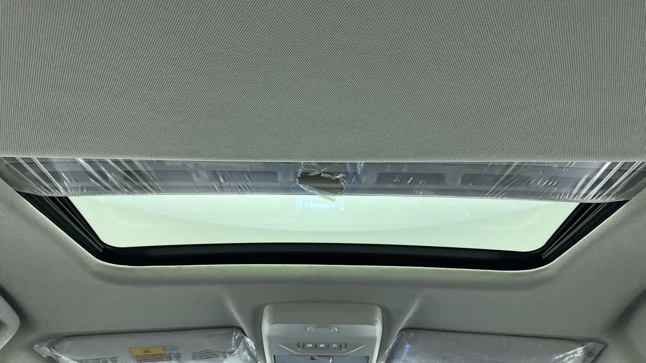 Sunroof interior view of a Tata Nexon 2017-2023