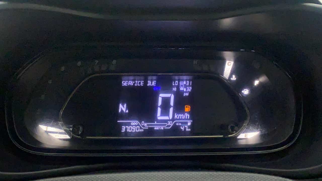 Instrument cluster of a Tata Nexon 2017-2023