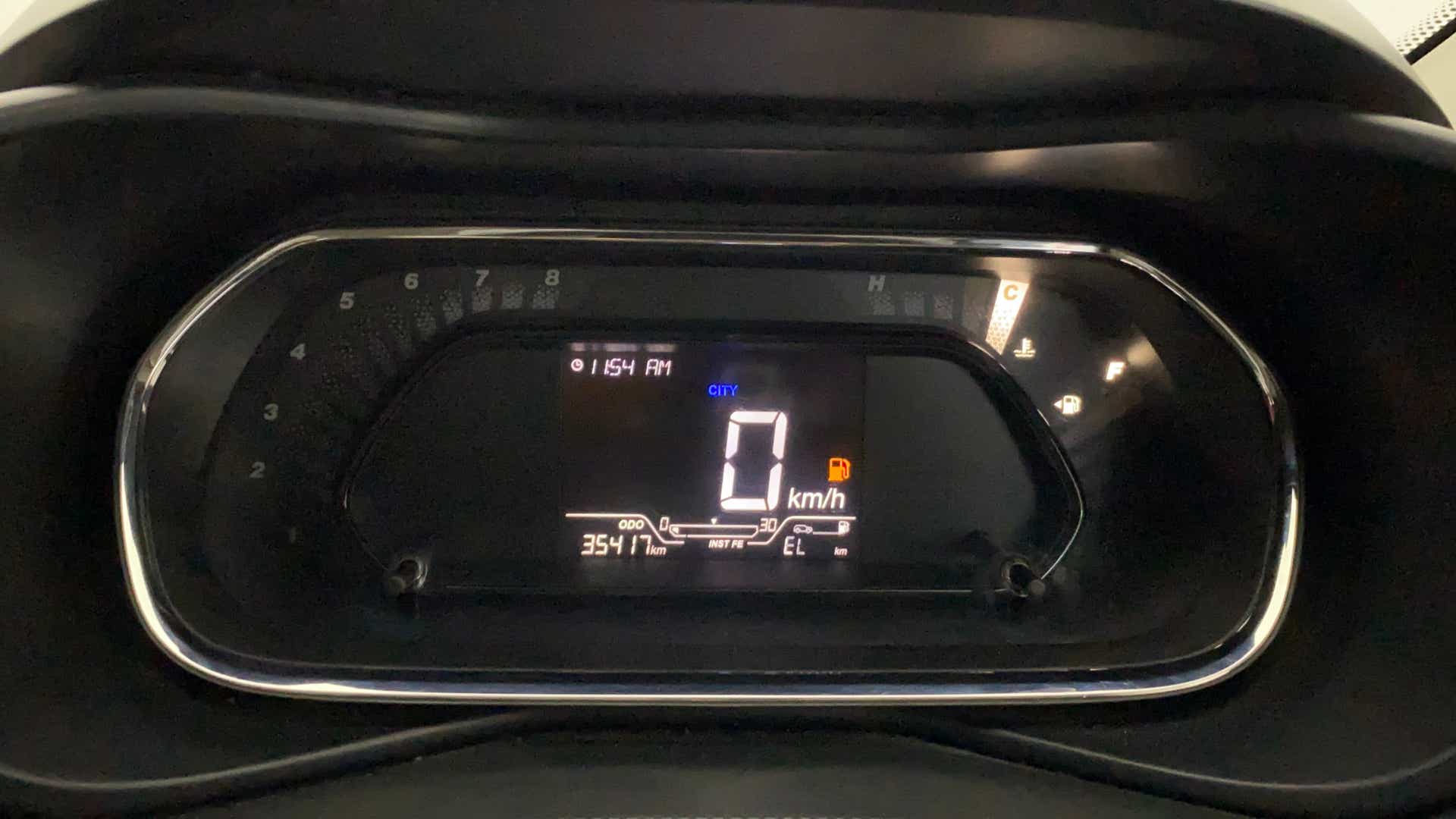 Instrument cluster of a Tata Nexon 2017-2023