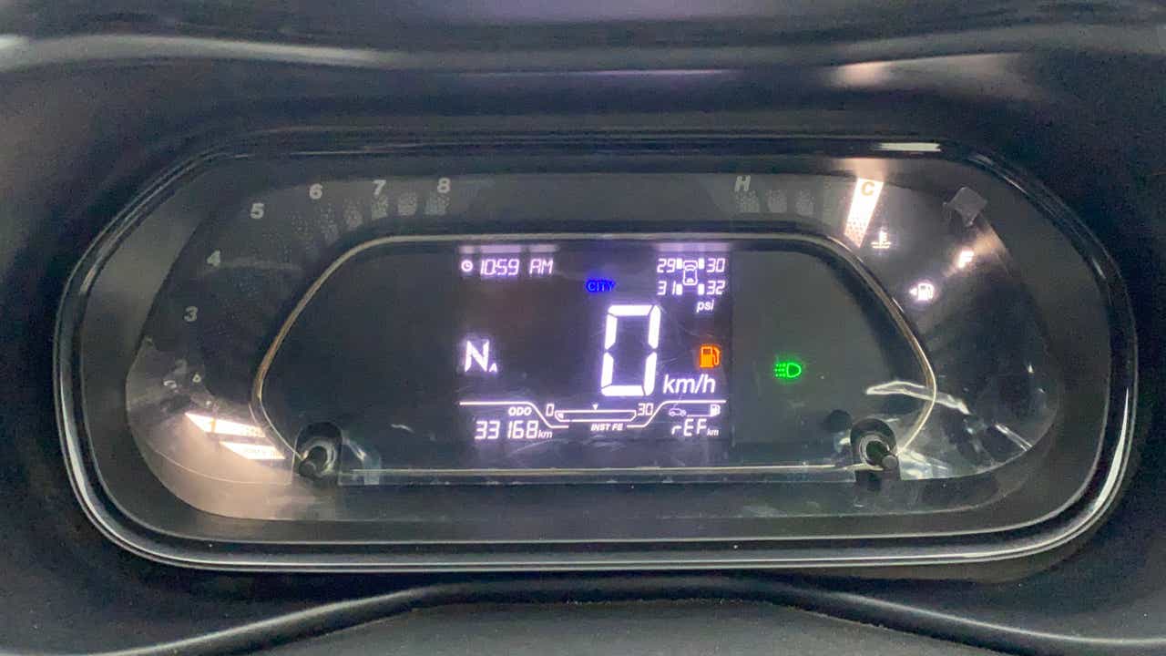 Instrument cluster of a Tata Nexon 2017-2023
