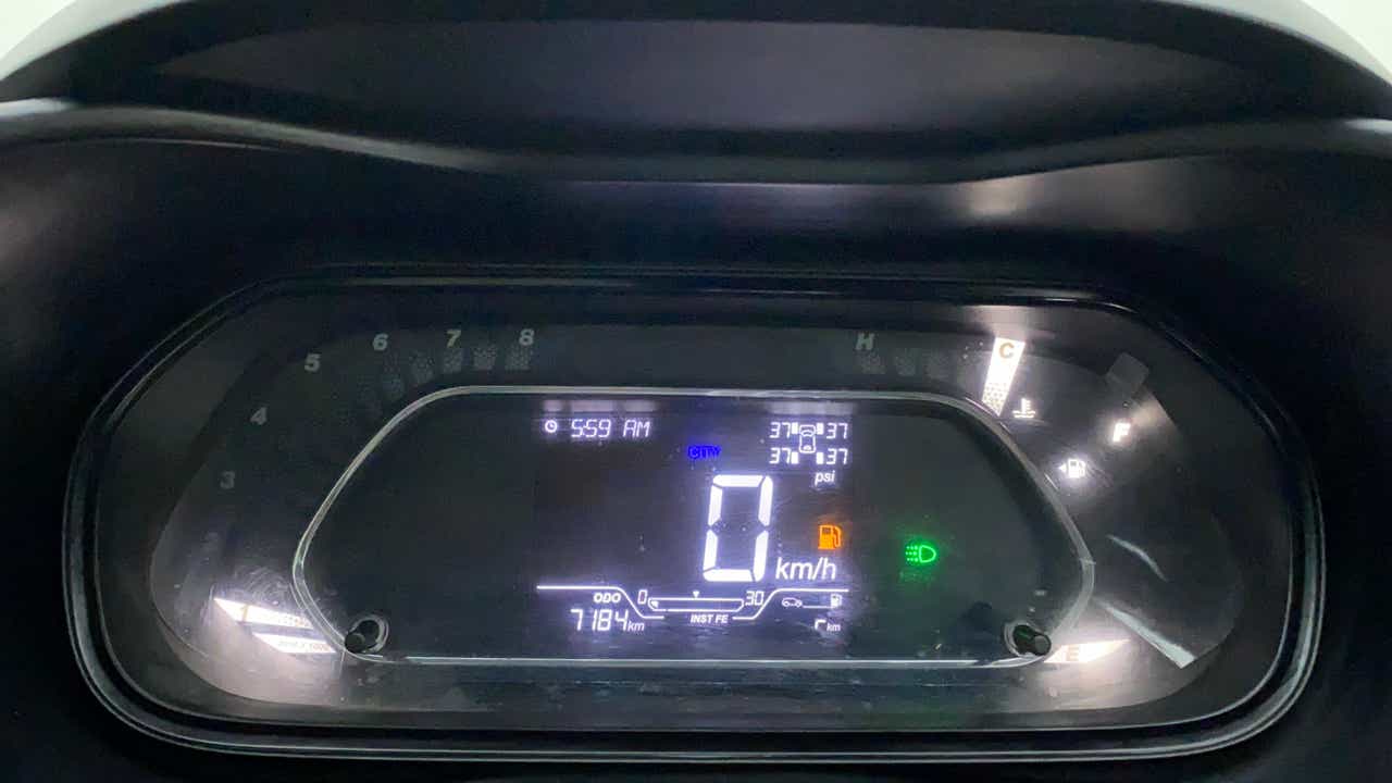 Instrument cluster of a Tata Nexon 2017-2023