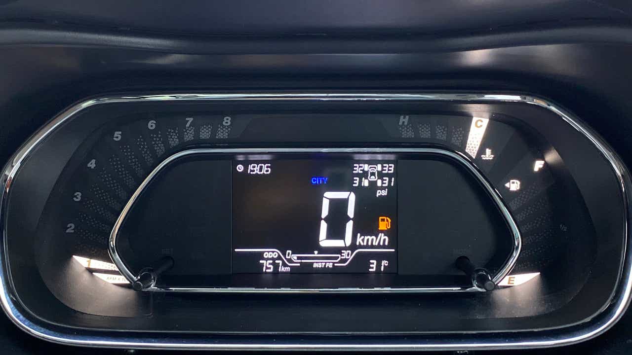 Instrument cluster of a Tata Nexon 2017-2023
