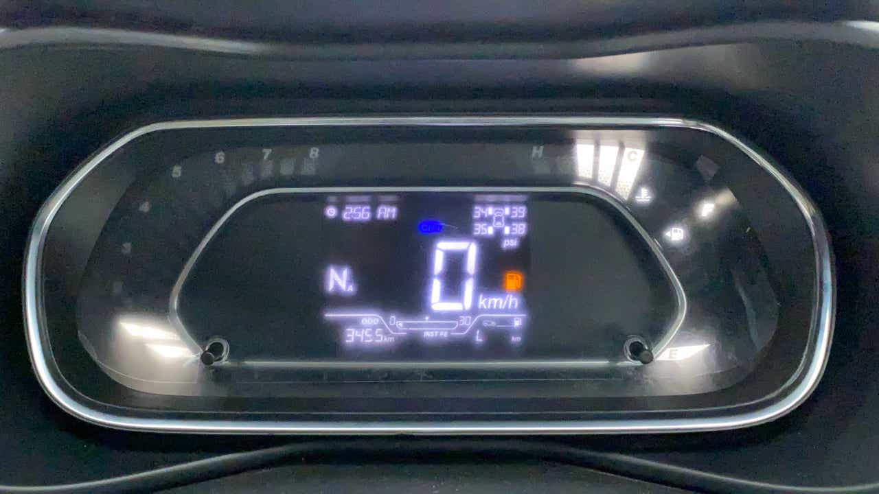 Instrument cluster of a Tata Nexon 2017-2023