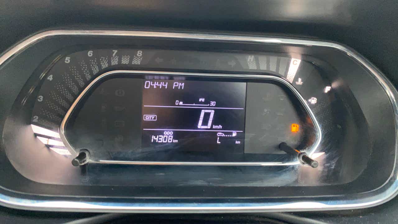Instrument cluster of a Tata Nexon