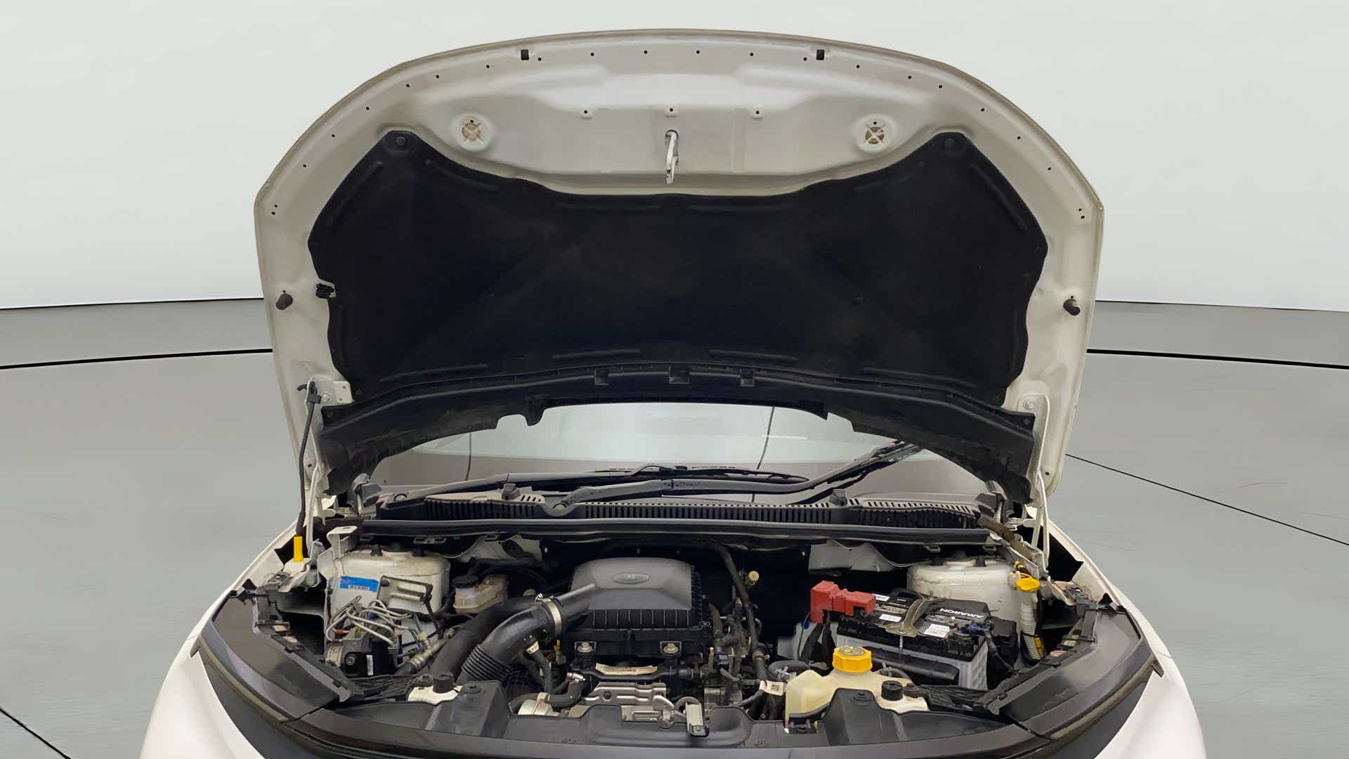 Engine bay of a Tata Nexon