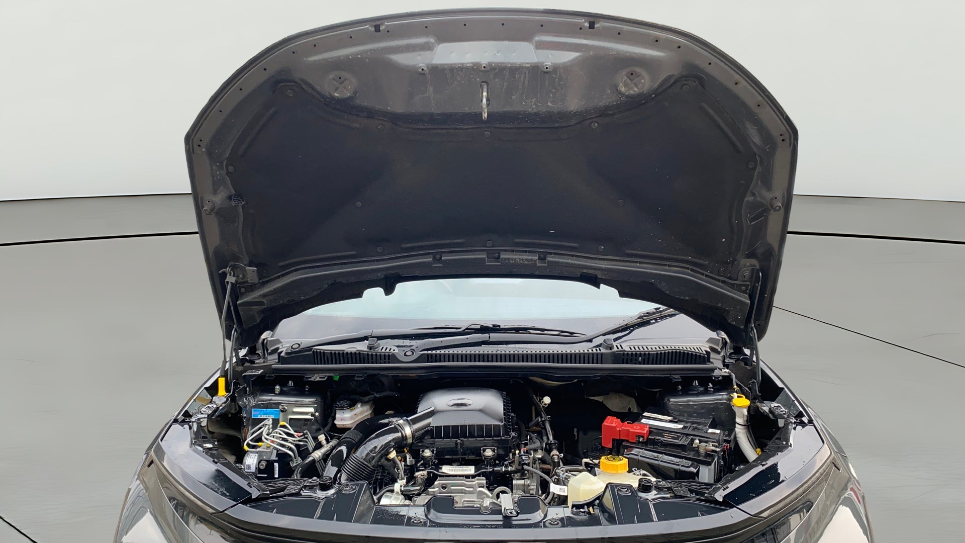 Engine bay of a Tata Nexon