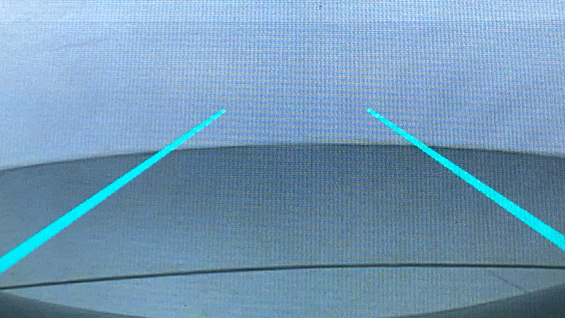 Rear camera display of a Tata Nexon 2017-2023