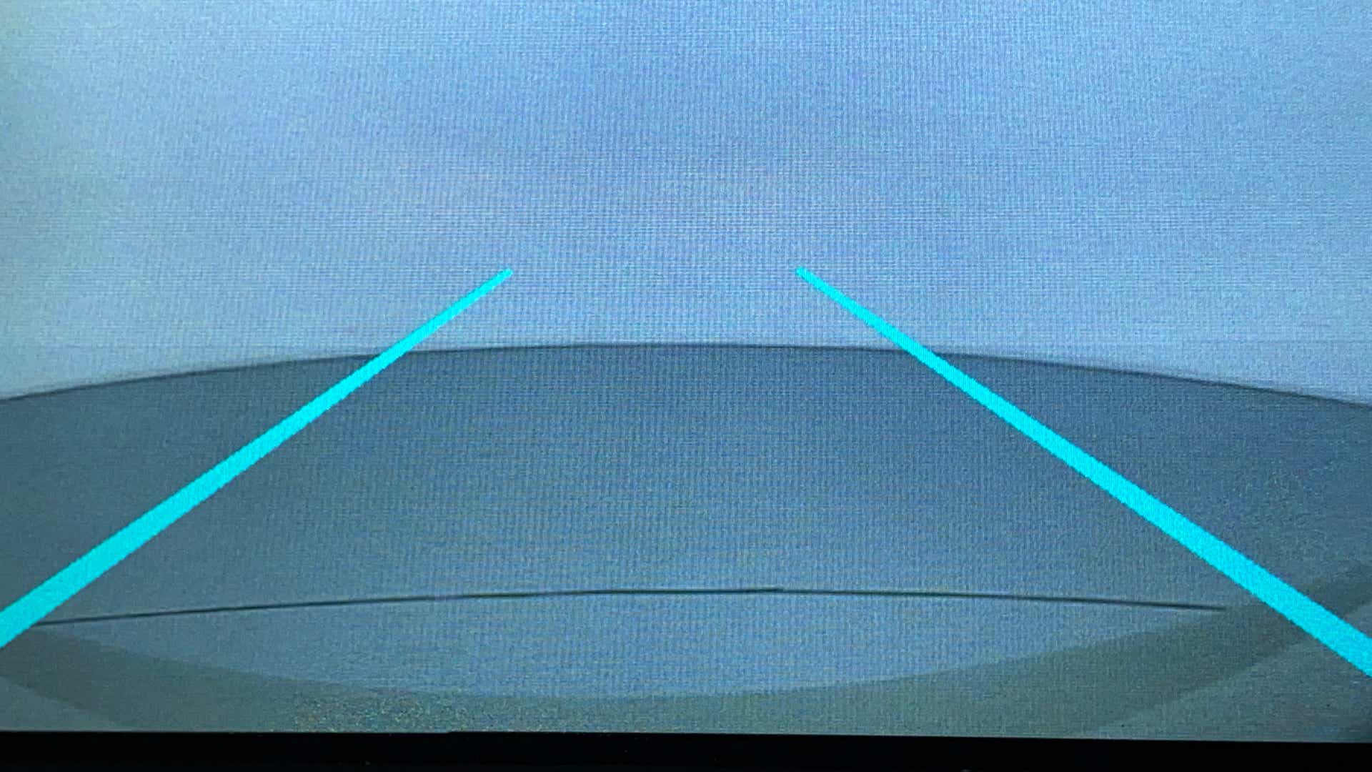 Rear camera view of a Tata Nexon 2017-2023