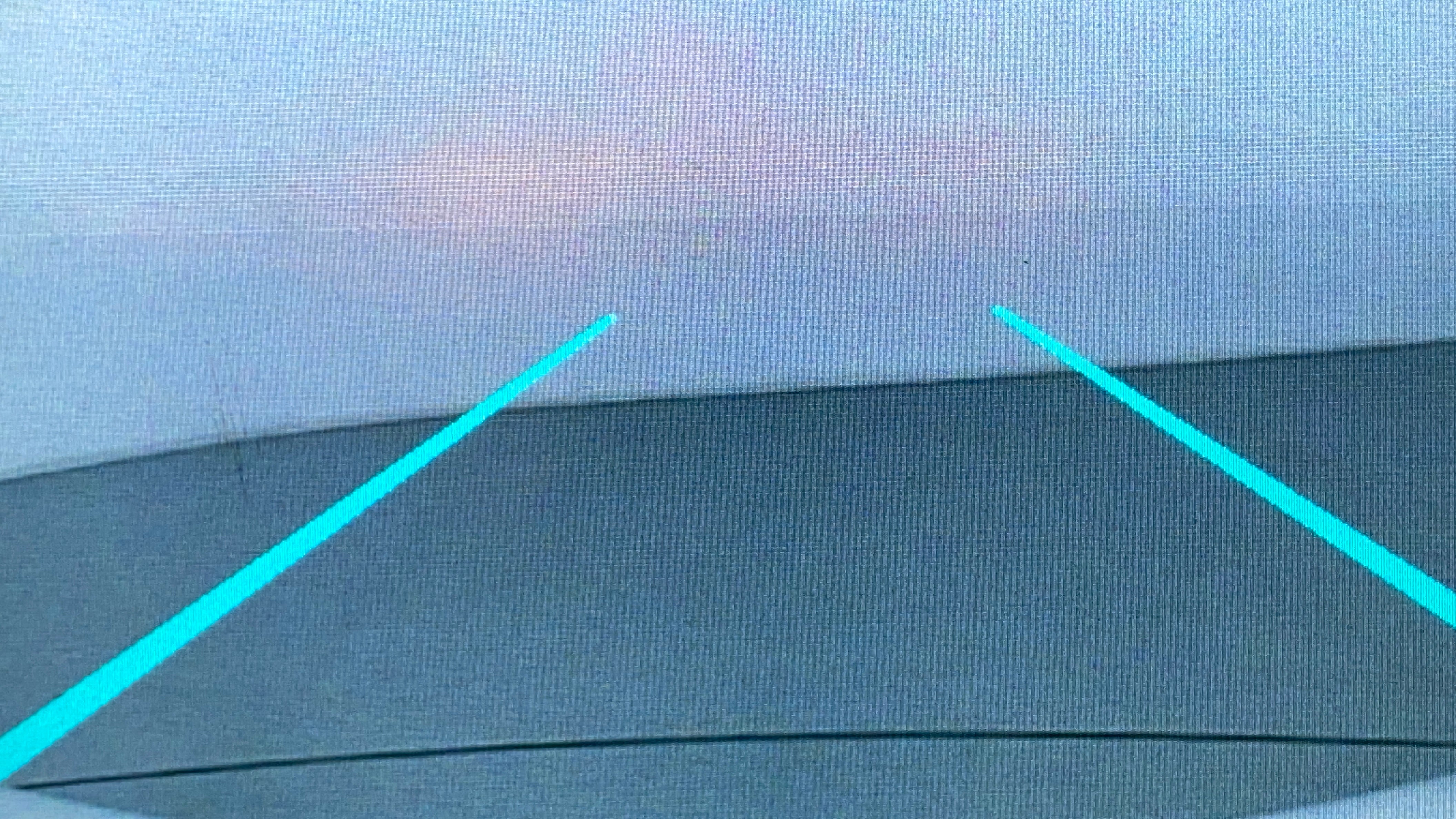 Rear camera view of a Tata Nexon 2017-2023