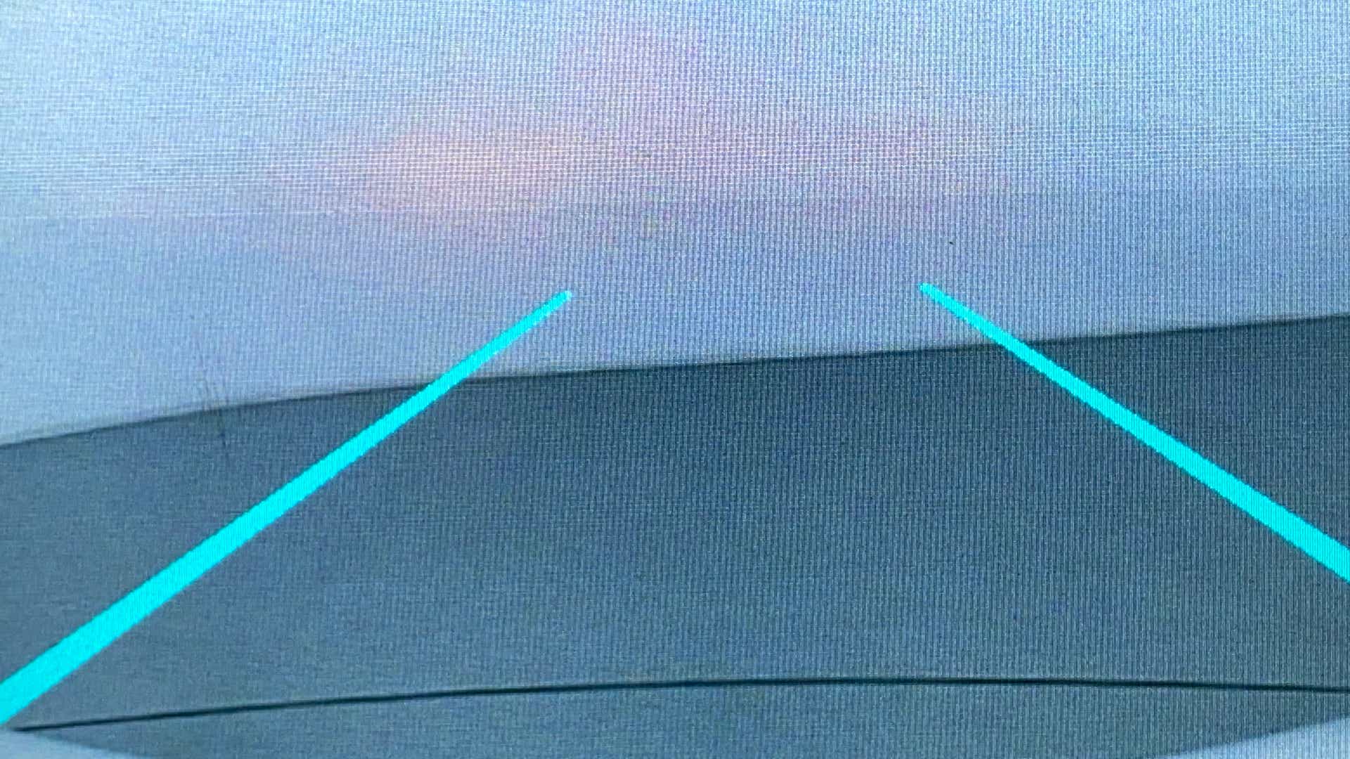 Rear camera view of a Tata Nexon 2017-2023