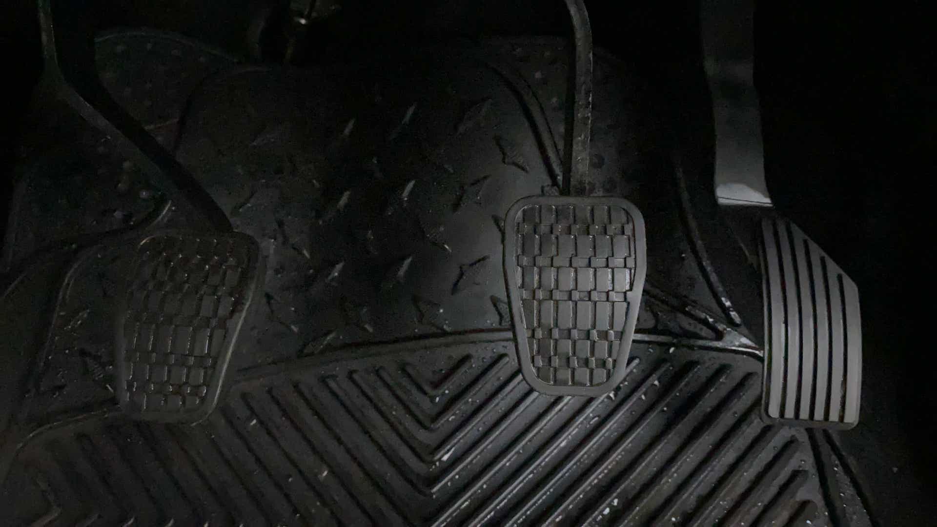 Foot pedals of a Tata Nexon 2017-2023