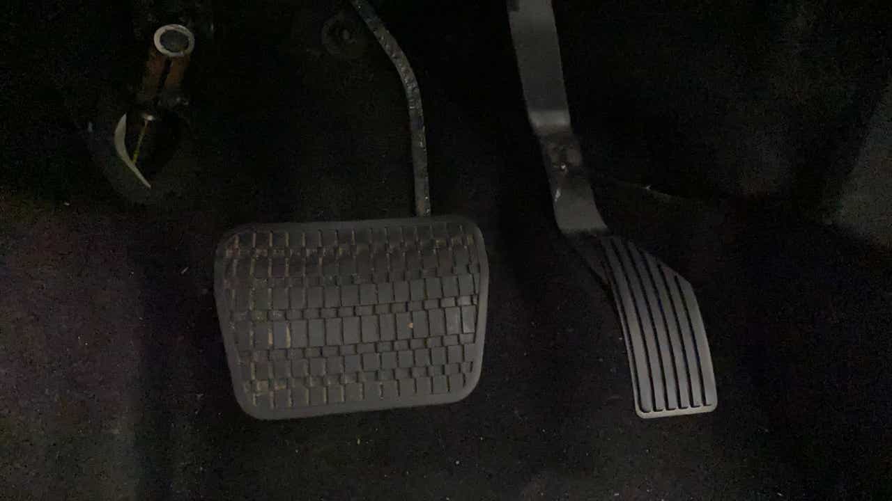 Footwell pedal area of a Tata Nexon 2017-2023
