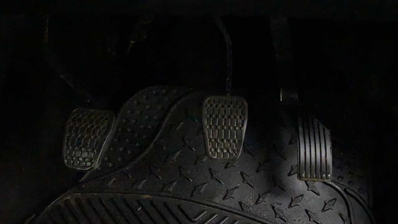 Pedals area of a Tata Nexon 2017-2023