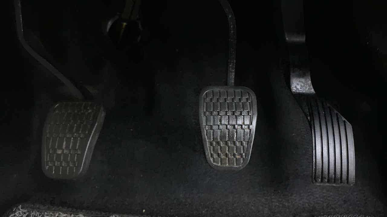 Foot pedal area of a Tata Nexon 2017-2023