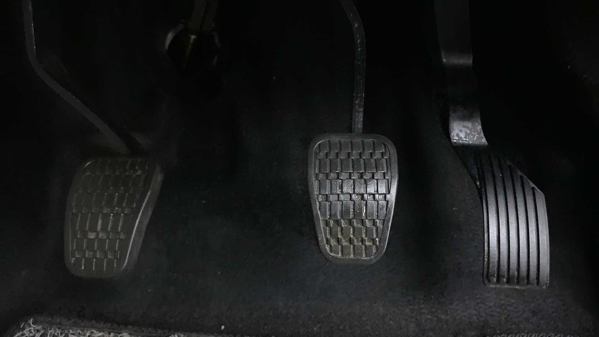 Foot pedal area of a Tata Nexon 2017-2023