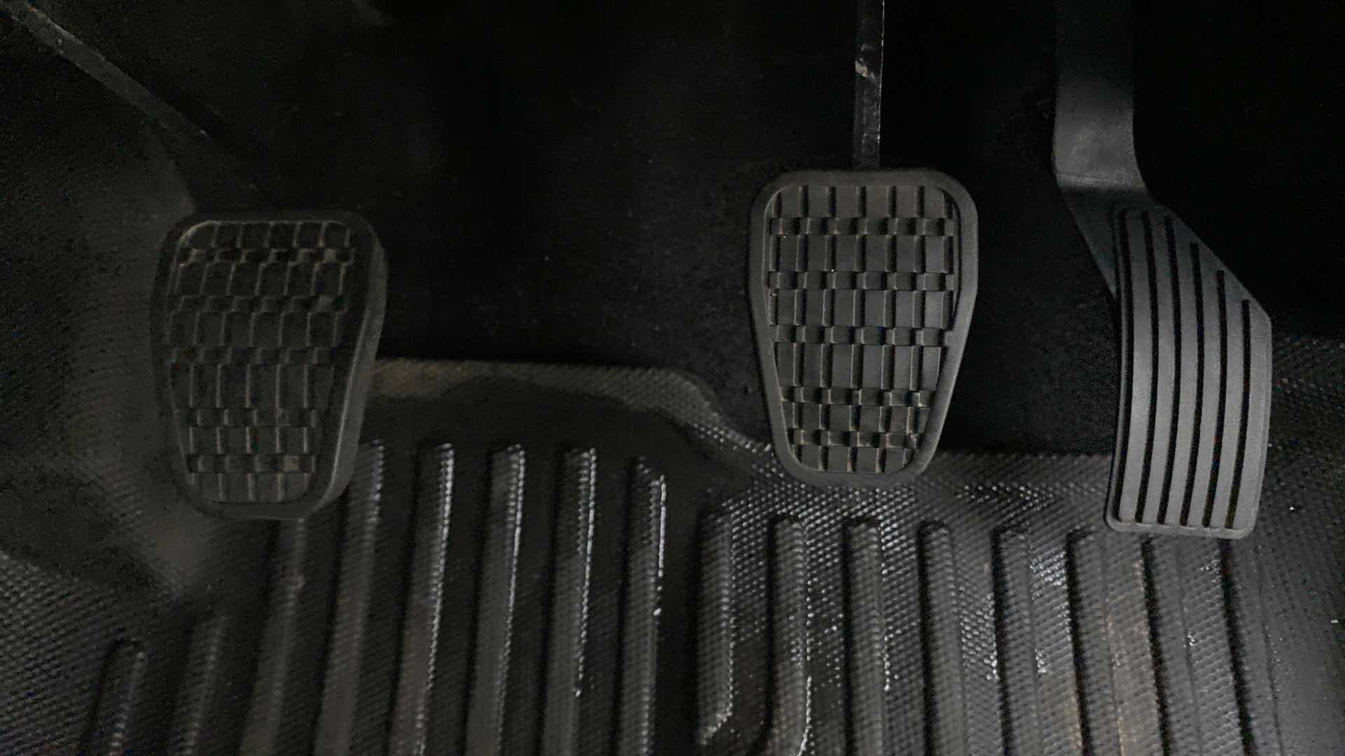 Foot pedal area of a Tata Nexon 2017-2023