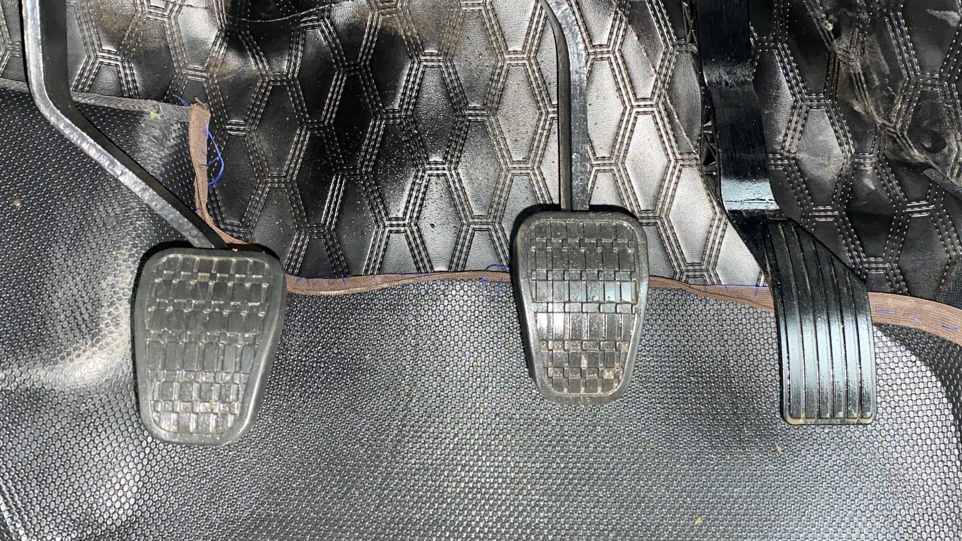 Foot pedal area of a Tata Nexon 2017-2023