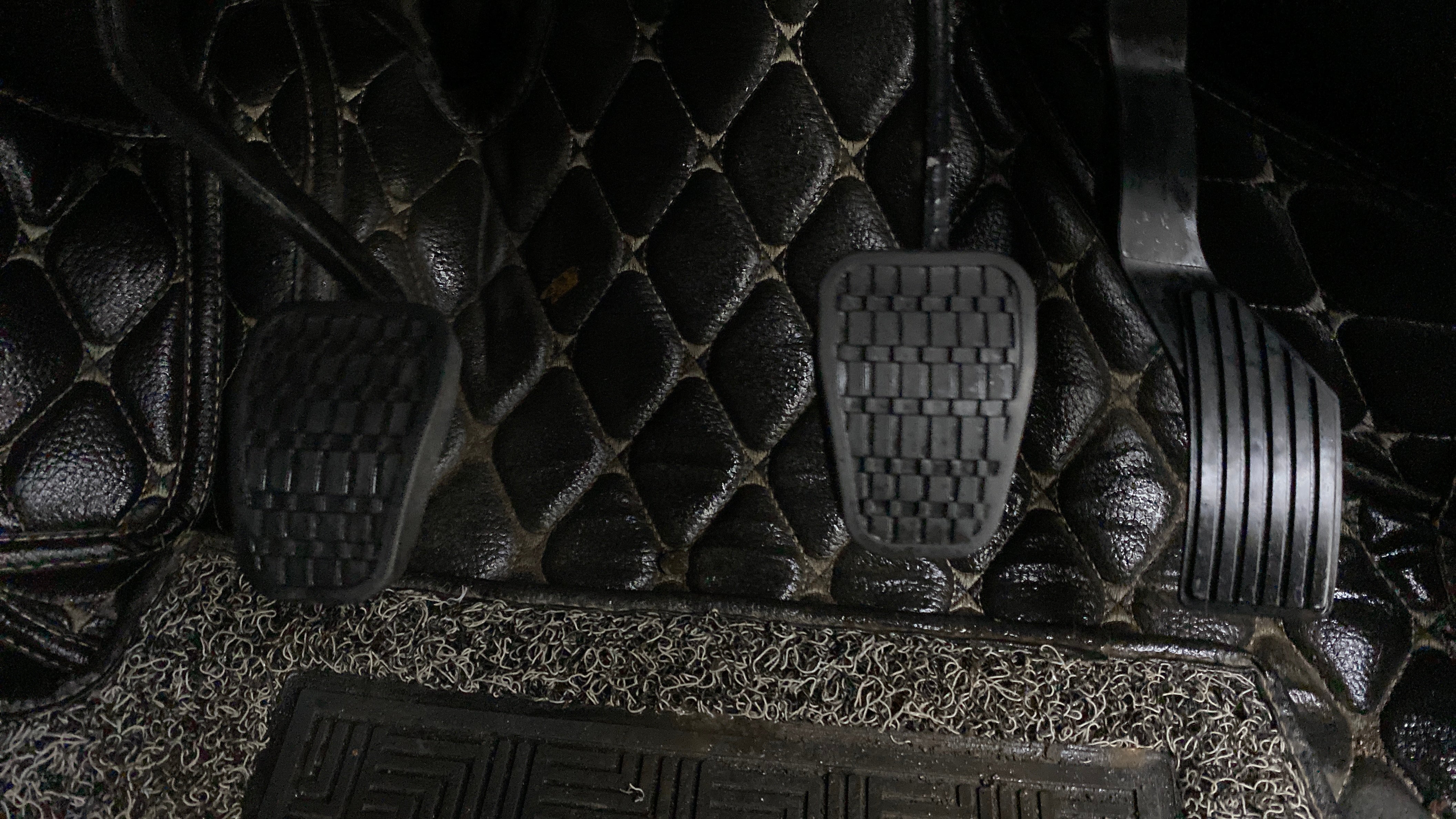 Pedals view of a Tata Nexon 2017-2023