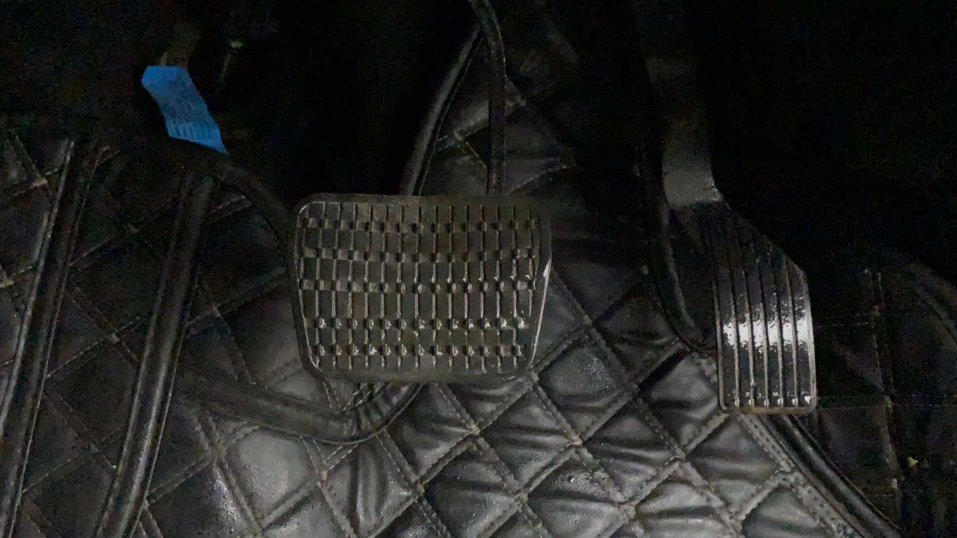 Foot pedals of a Tata Nexon 2017-2023
