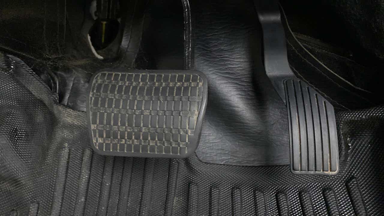 Foot pedals of a Tata Nexon 2017-2023