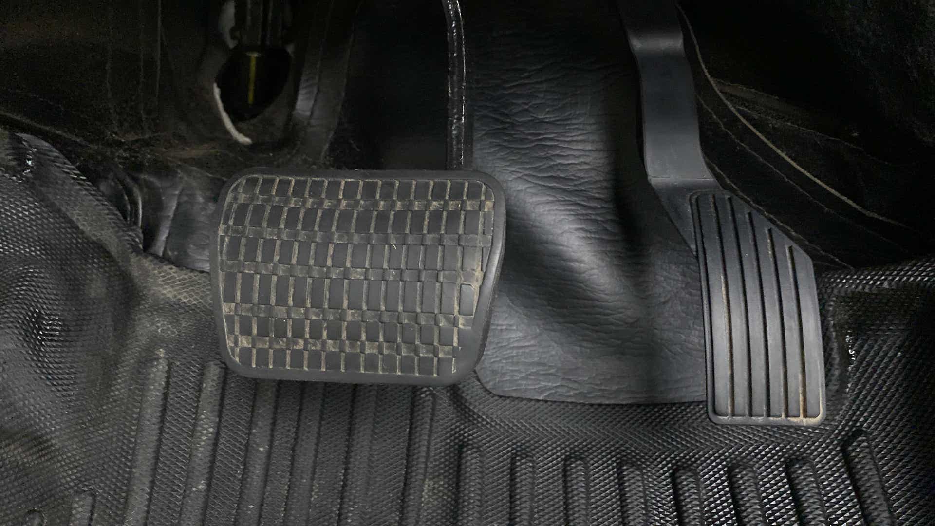 Foot pedals of a Tata Nexon 2017-2023