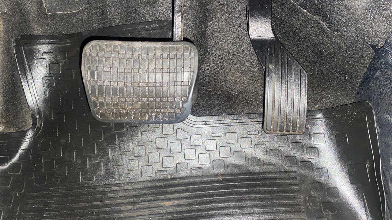 Footwell pedals of a Tata Nexon 2017-2023