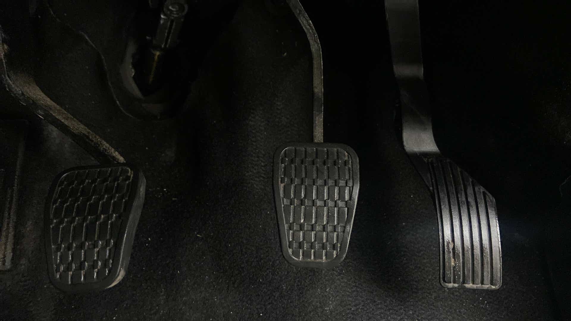 Pedal area of a Tata Nexon 2017-2023