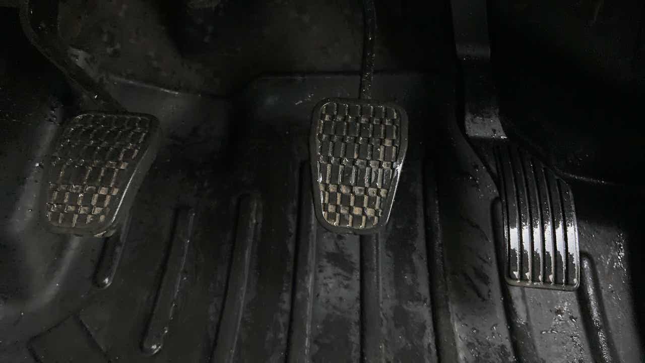 Foot pedal area of a Tata Nexon 2017-2023