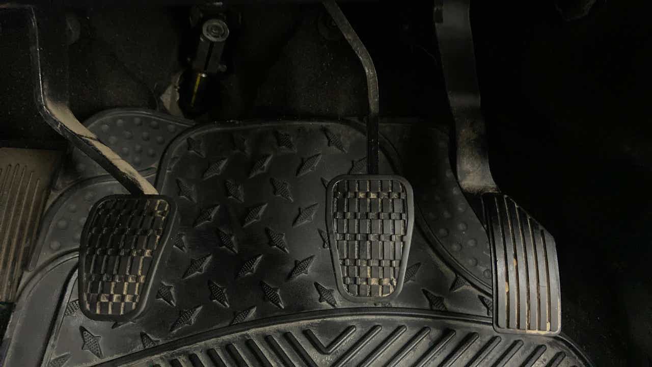 Pedal area of a Tata Nexon 2017-2023
