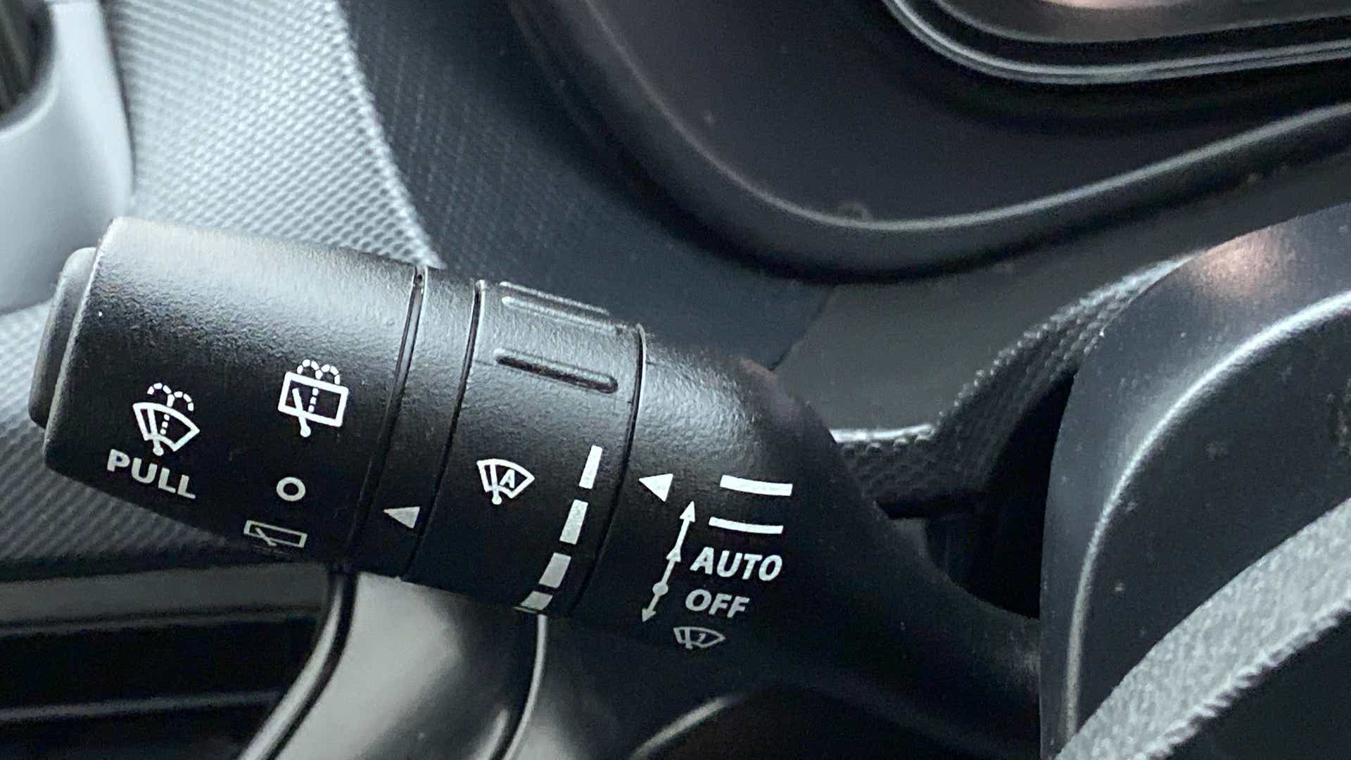 Wiper control stalk of a Tata Nexon 2017-2023