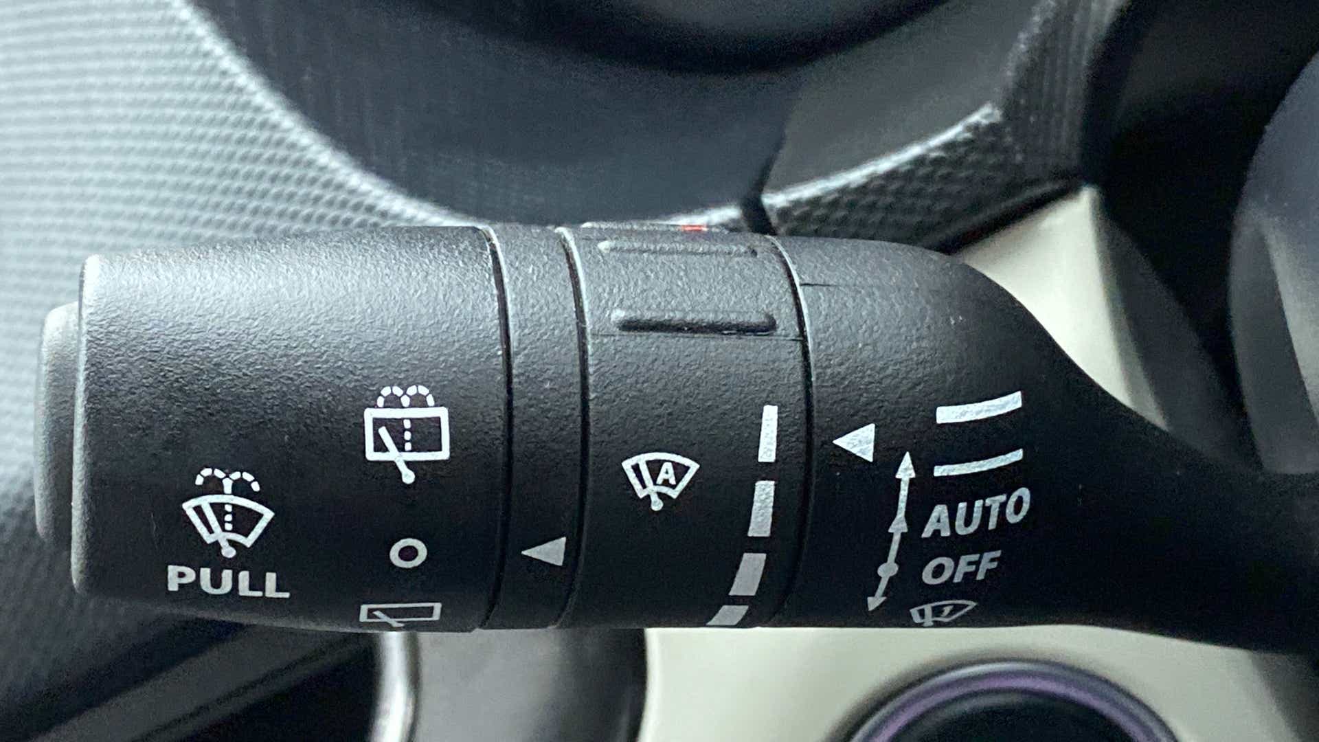 Wiper control stalk of a Tata Nexon 2017-2023