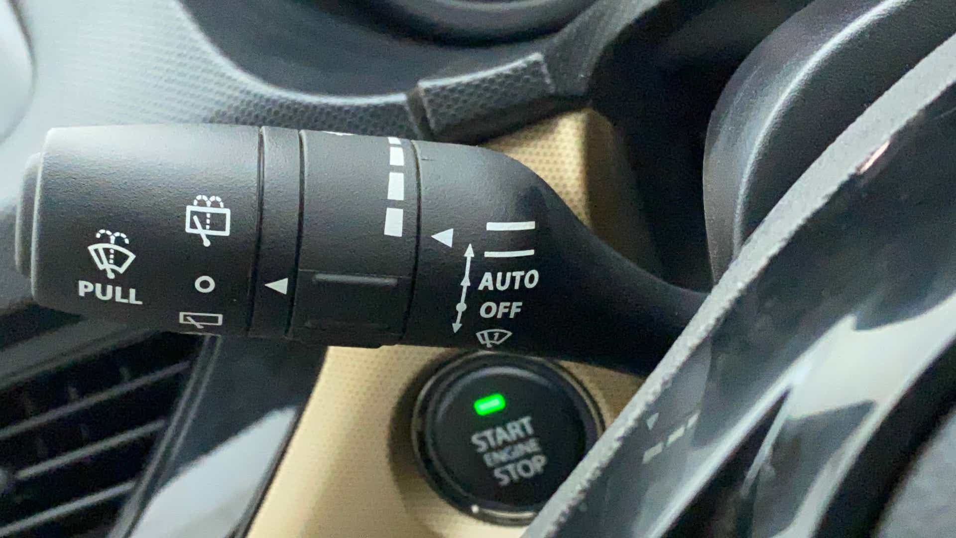 Wiper control lever of a Tata Nexon 2017-2023