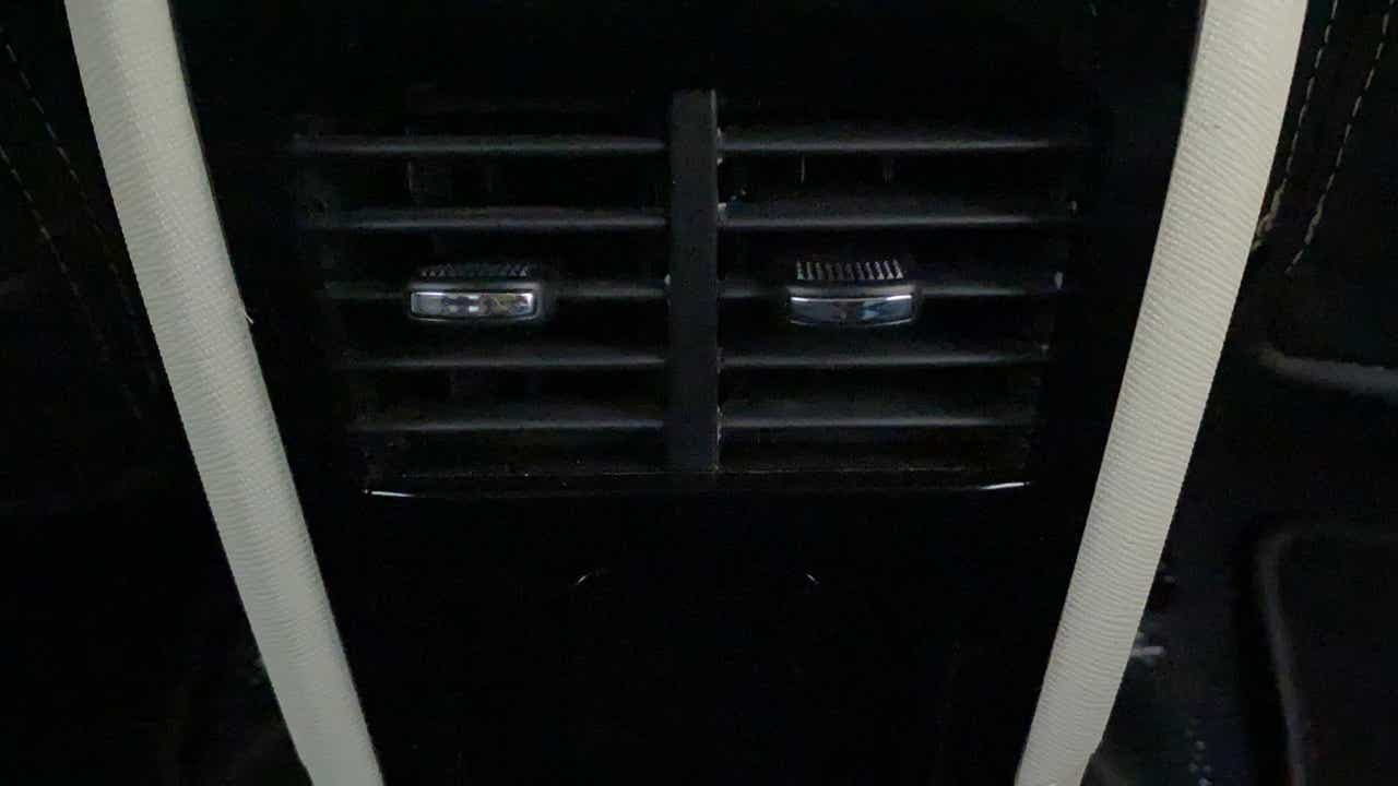 Close-up of rear ac vents of a Tata Nexon 2017-2023