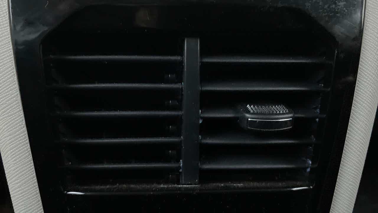 Close-up of an air conditioning vent of a Tata Nexon 2017-2023